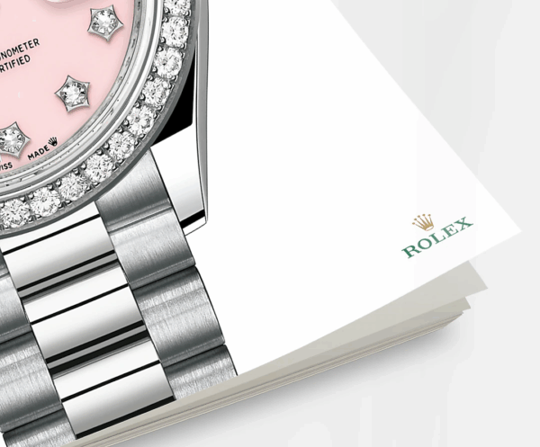 Rolex Lady-Datejust 28mm, 18k White Gold, Ref# 279139rbr-0002 - Image 5