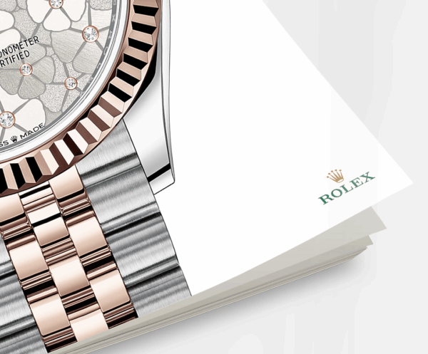 Rolex Datejust 31mm, Oystersteel and 18k Everose Gold and Diamonds, Ref# 278271-0032 - Image 6