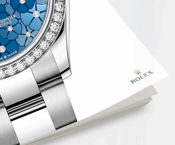 Rolex Datejust 31mm, Oystersteel and 18k White Gold with Diamonds, Ref# 278384rbr-0039 - Image 4