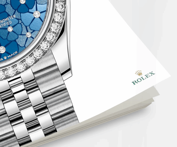 Rolex Datejust 31mm, Oystersteel and 18k White Gold with Diamonds, Ref# 278384rbr-0040 - Image 5
