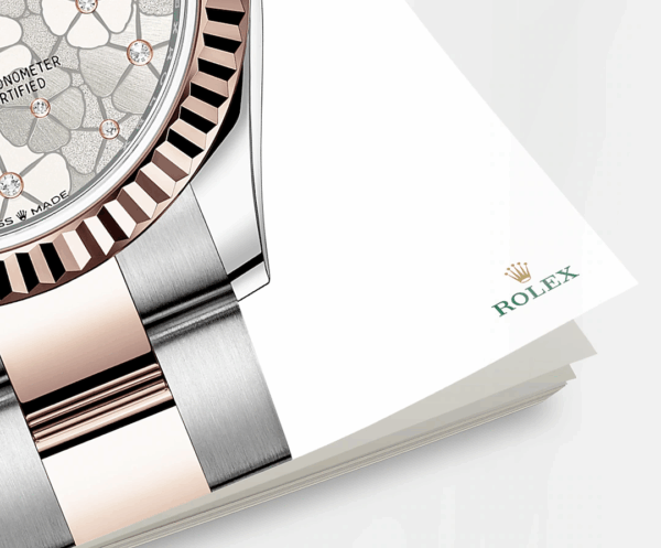 Rolex Datejust 31mm, Oystersteel and 18k Everose Gold and Diamonds, Ref# 278271-0031 - Image 6