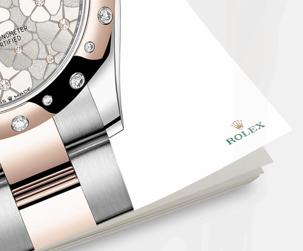 Rolex Datejust 31mm, Oystersteel and 18k Everose Gold with Diamonds, Ref# 278341rbr-0031 - Image 6