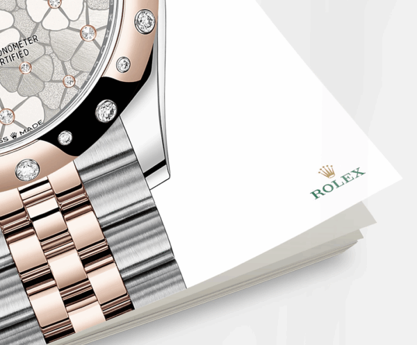 Rolex Datejust 31mm, Oystersteel and 18k Everose Gold with Diamonds, Ref# 278341rbr-0032 - Image 6