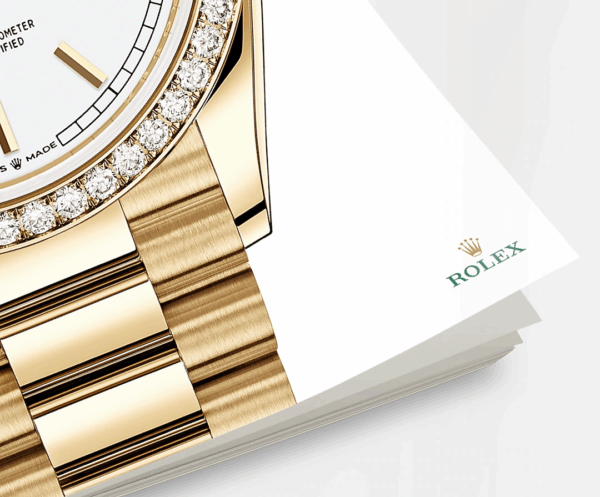 Rolex Day-Date, 36mm, 18k Yellow Gold, Ref# 128348rbr-0047 - Image 6