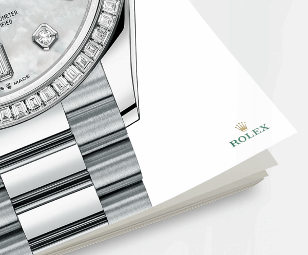 Rolex Day-Date, 36mm, Platinum and Diamonds, Ref# 128396tbr-0005 - Image 6