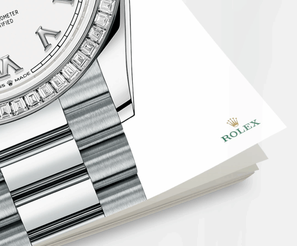 Rolex Day-Date, 36mm, Platinum and Diamonds, Ref# 128396tbr-0010 - Image 6