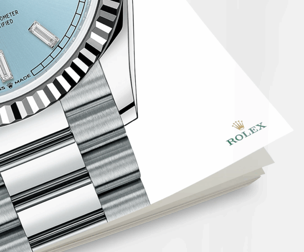 Rolex Day-Date, 36mm, Platinum, Ref# 128236-0009 - Image 6