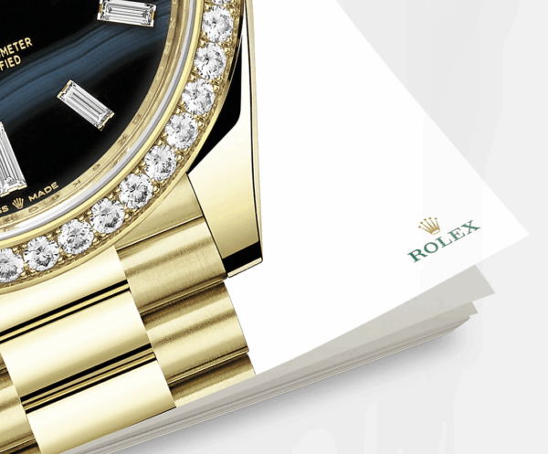 Rolex Day-Date, 40mm, 18k Yellow Gold and Diamonds, Ref# 228348rbr-0039 - Image 6