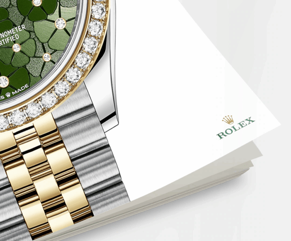 Rolex Datejust 31mm, Oystersteel and 18k Yellow Gold with Diamonds, Ref# 278383rbr-0032 - Image 5