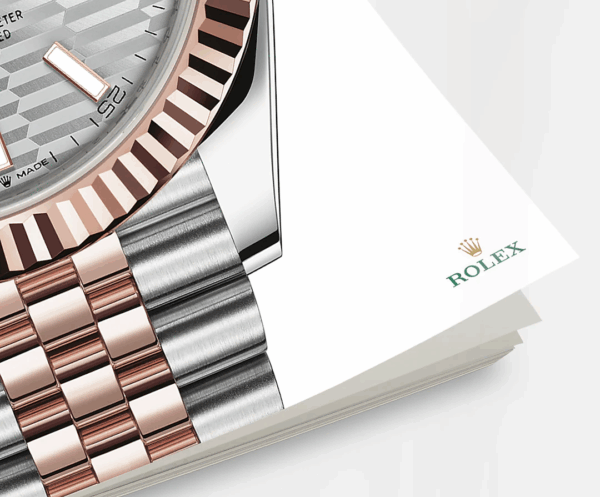 Rolex Datejust 41mm, Oystersteel and 18k Everose Gold, Ref# 126331-0018 - Image 7