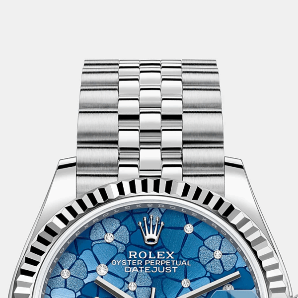 Rolex Datejust 31mm, Oystersteel and 18k White Gold and Diamonds, Ref# 278274-0036 - Image 6