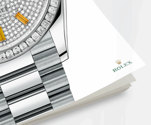 Rolex Day-Date, 36mm, Platinum and Diamonds, Ref# 128396tbr-0006 - Image 7