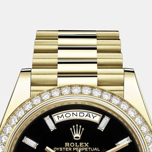 Rolex Day-Date, 40mm, 18k Yellow Gold and Diamonds, Ref# 228348rbr-0039 - Image 7