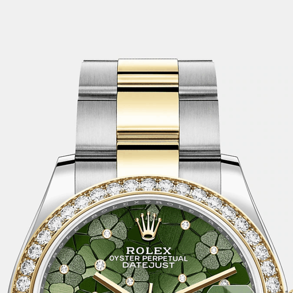 Rolex Datejust 31mm, Oystersteel and 18k Yellow Gold with Diamonds, Ref# 278383rbr-0031 - Image 7