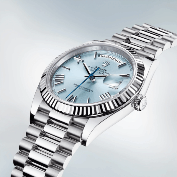 Rolex Day-Date 40mm, Platinum, Ref# 228236-0012 - Image 8