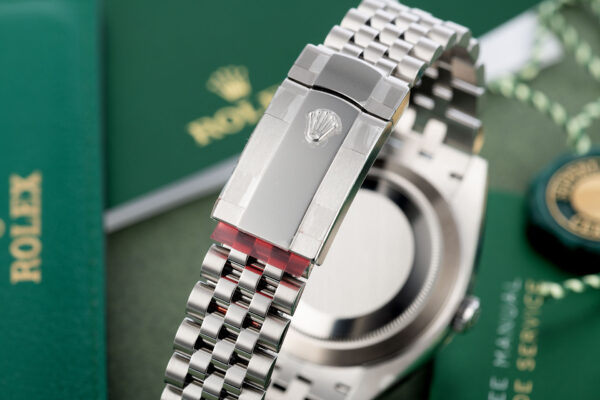 Rolex Datejust 41 White Dial Gold & Steel Men’s Watch M126334-0009 - Image 7
