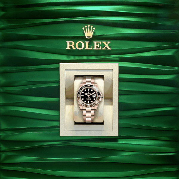 Rolex GMT-Master II Rootbeer, 18k Everose gold, 40mm, Ref# 126715chnr-0001 - Image 9